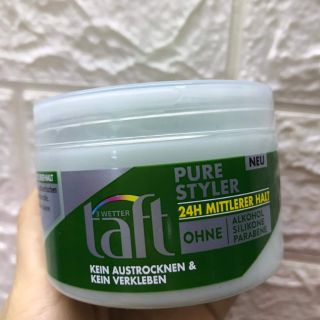 GEL VUỐT TẠO KIỂU TÓC NAM Taft Pure Stlyer  ĐỨC 🇩🇪 150ml