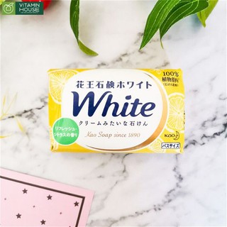 Xà bông Kao White hương chanh Nhật Bản