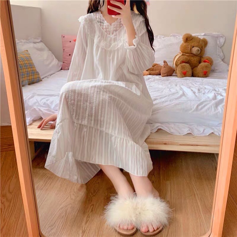 ĐẦM NGỦ CÔNG CHÚA SIÊU XINH ULZZANG | BigBuy360 - bigbuy360.vn