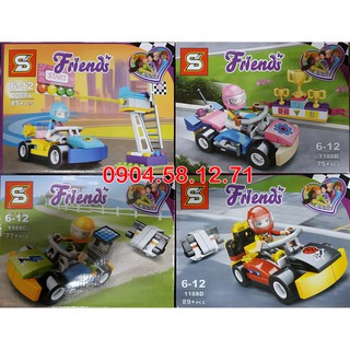 Đồ chơi LEGO cho bé Gái Friend - SY1188 (75-89 chi tiết)