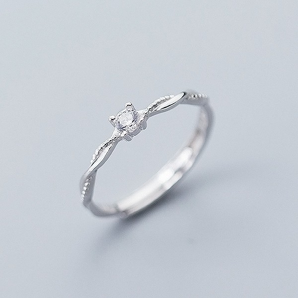 Nhẫn Bạc S925 Cá Tính Đẹp Đính Đá N2459 - Bảo Ngọc Jewelry