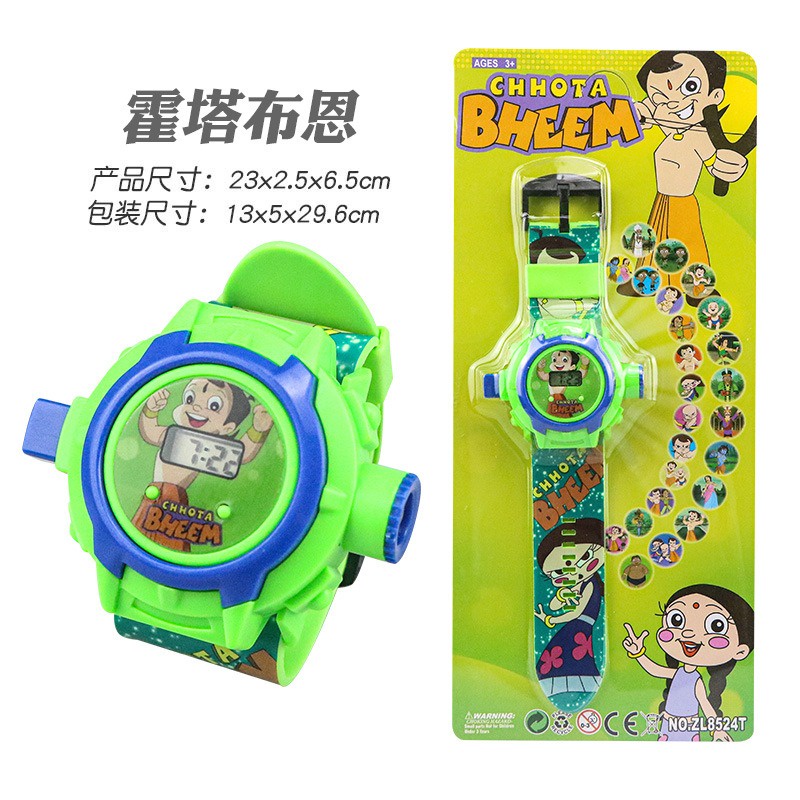 Đồng hồ chiếu 24 hình 3D Ngựa Pony điện tử đeo tay đủ hình nhân vật hoạt hình thú vị cho bé trai và bé gái