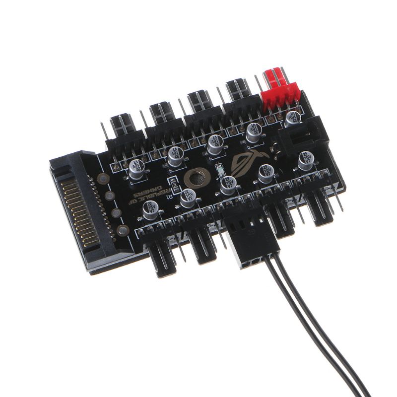 Quạt Tản Nhiệt 10 Cổng 12V 4Pin PWM Dành Cho Máy Tính Để Bàn