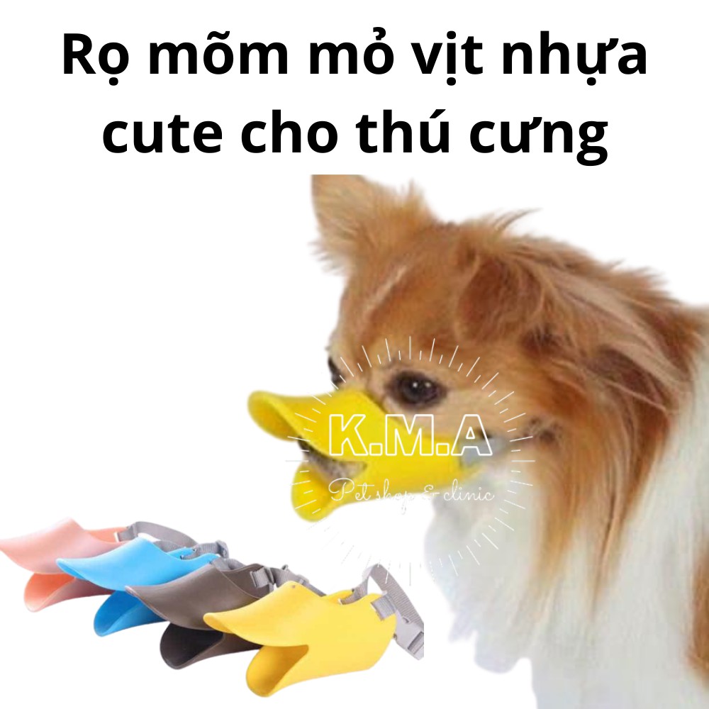 RỌ MÕM MỎ VỊT  CUTE CHO THÚ CƯNG