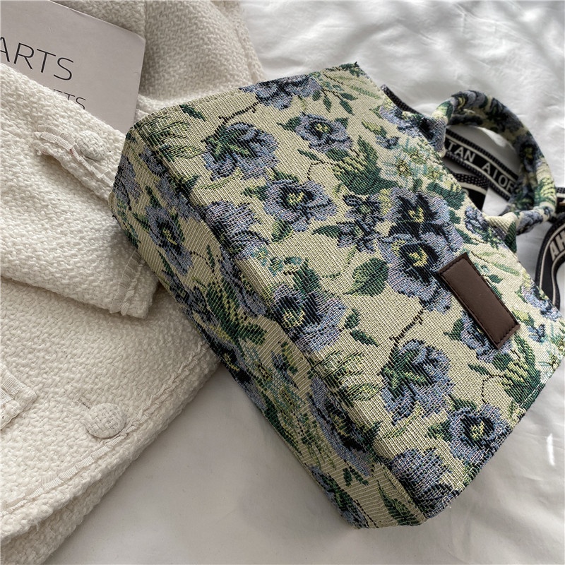 Túi Xách Cỡ Lớn In Họa Tiết Phong Cách Phương Tây Thời Trang Mới Cho Nữ