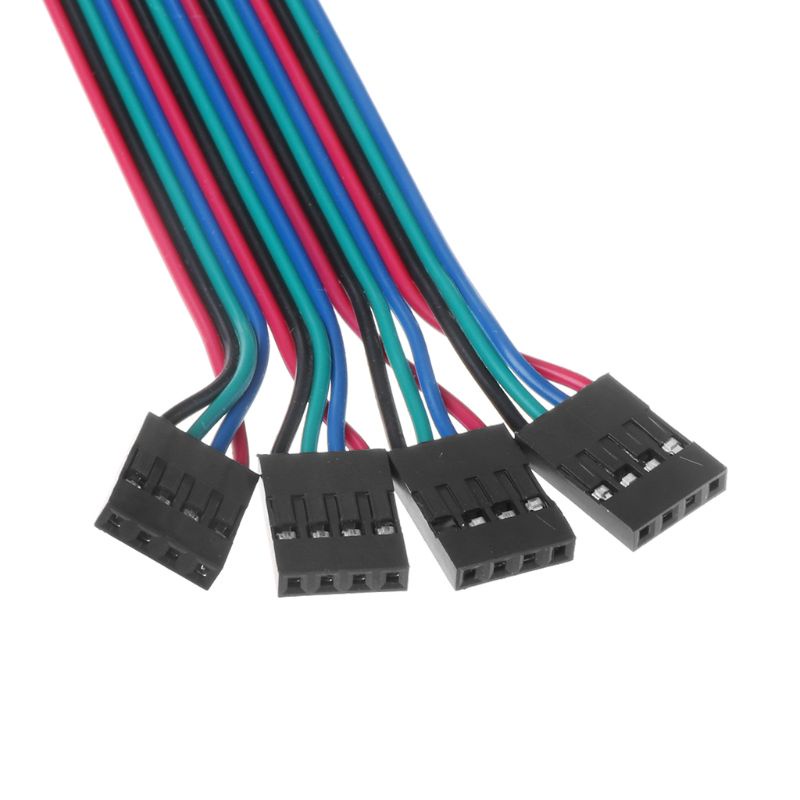 Set 4 Dây Cáp Động Cơ Bước 100cm 4pin XH2.54 Cho Máy In 3D NEMA 17