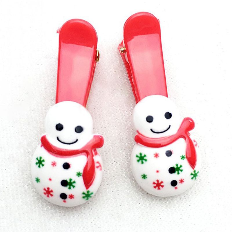 1 Kẹp Tóc Phong Cách Giáng Sinh Dễ Thương Cho Bé