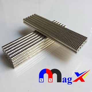 [Hot] Bộ 10 Viên Nam Châm Vĩnh Cửu Mạ Nikel 5x2 Chất Lượng Tốt
