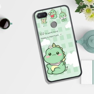 ỐP LƯNG  XIAOMI REDMI 6/6A/Mi 8 LITE, IN HÌNH CHÚ KHỦNG LONG SIÊU CUTE PHO MAI