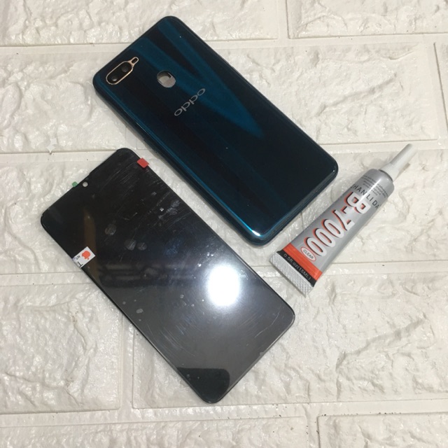 Combo Bộ Vỏ + Màn Hình Oppo A5s Zin Hàng Cao Cấp Tặng 1 Tuýp Keo