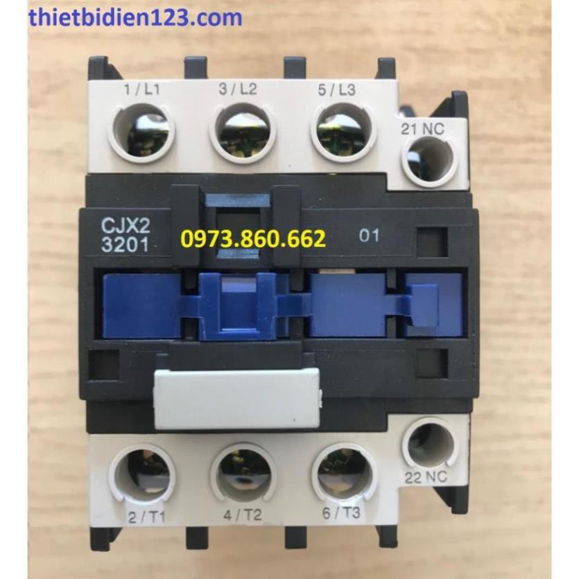 Khởi động từ - contactor 12A, 18A, 25A, 32A cuộn hút 220v -TBĐ -Thiết bị điện giá tốt