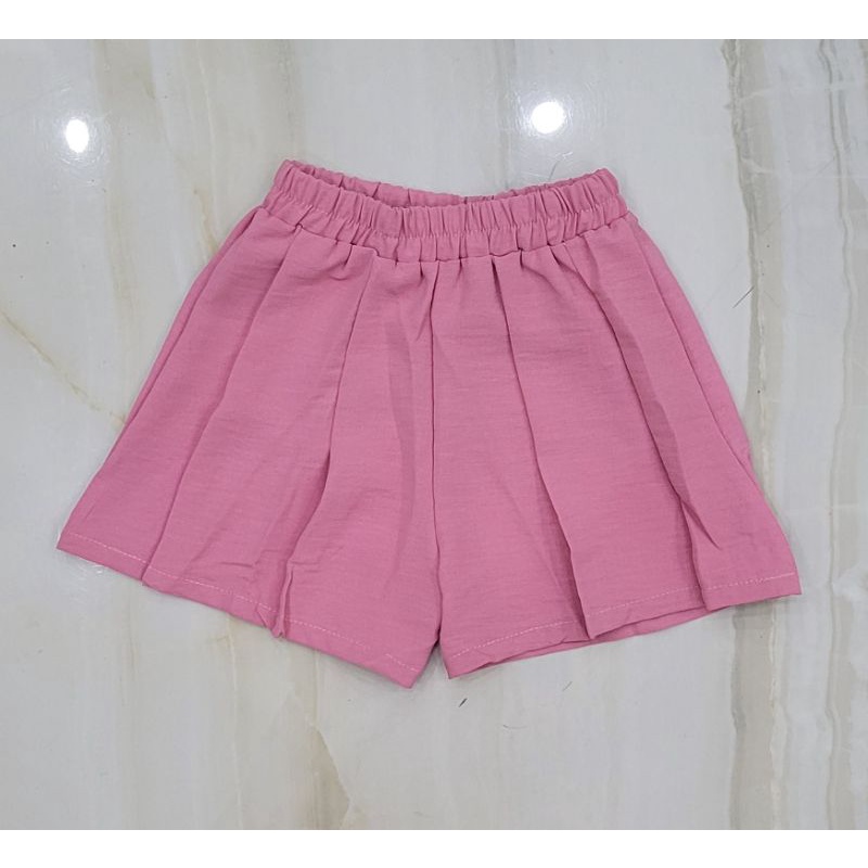 Quần đùi váy bé gái chất đũi nhẹ nhàng mềm mịn cho bé từ 8 đến 18kg