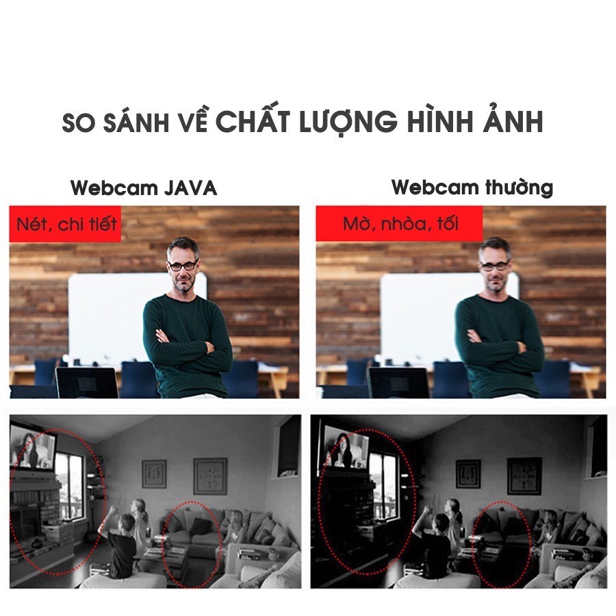 Webcam Máy Tính, Webcam Có Mic FullHD 1080p rõ nét - Thu Hình Cho Máy Tính, Laptop, PC, TV,  - Rõ nét - Chân thực | BigBuy360 - bigbuy360.vn