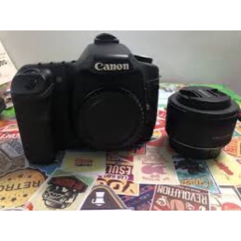 máy ảnh canon 50D kèm lens 50stm