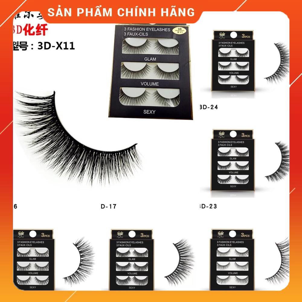 Lông mi chồn cao cấp 3D Glam – Volume – Sexy [Mĩ Phẩm Gía Sỉ 89]