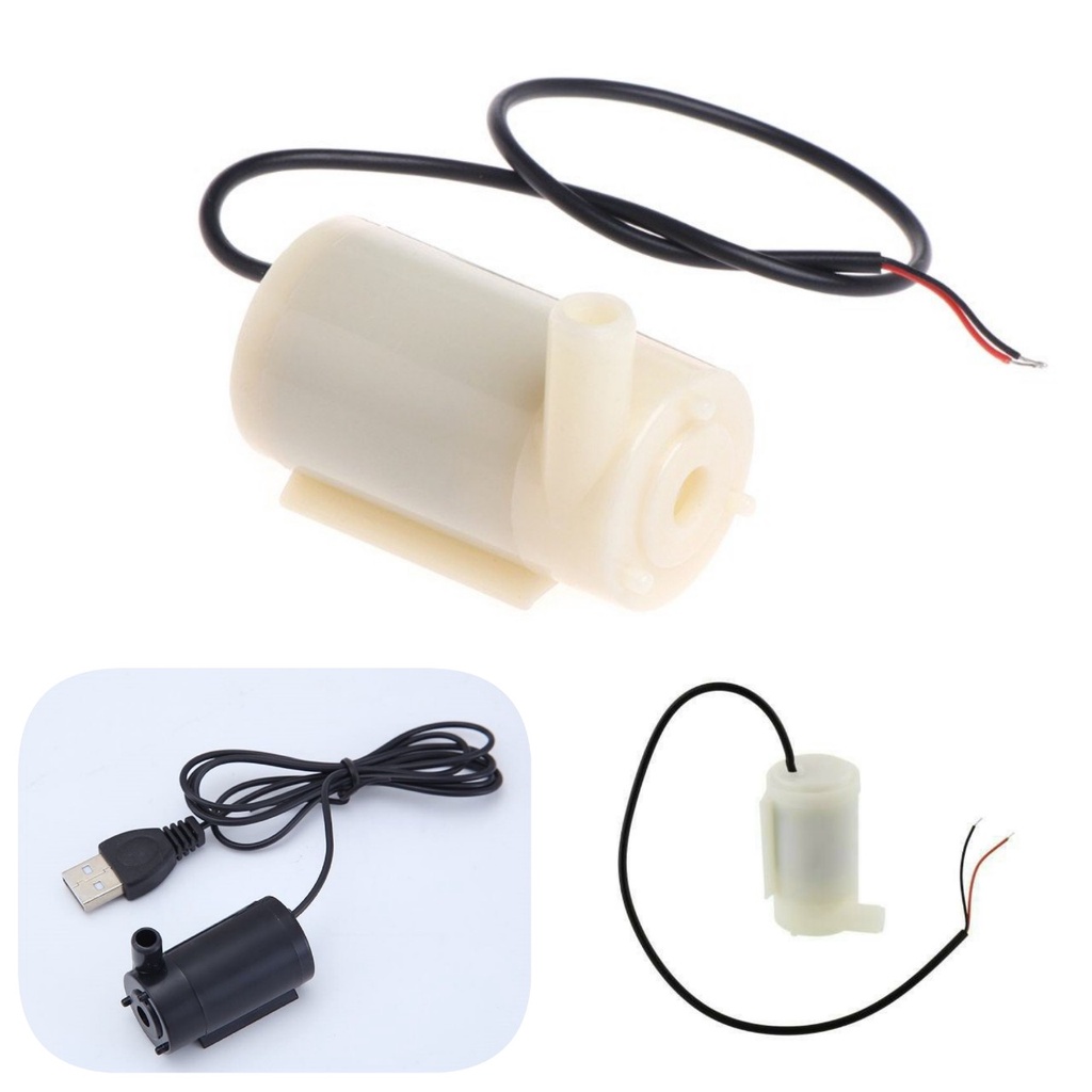 Bơm Nước Hồ Cá Mini DC3-5V Máy Bơm Mini, Bơm Rửa Tay, Rót Rượu