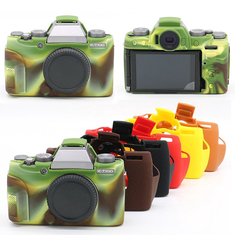 Casing Fuji XT100 Camera Bag Soft Silicone Rubber Protective Body Cover Case