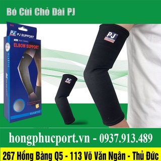 Băng khủy tay dài băng bó cùi trỏ khuỷu tay PJ967 - Pj 967 dùng trong bóng chuyền, cầu lông, tennis, gym, xe đạp