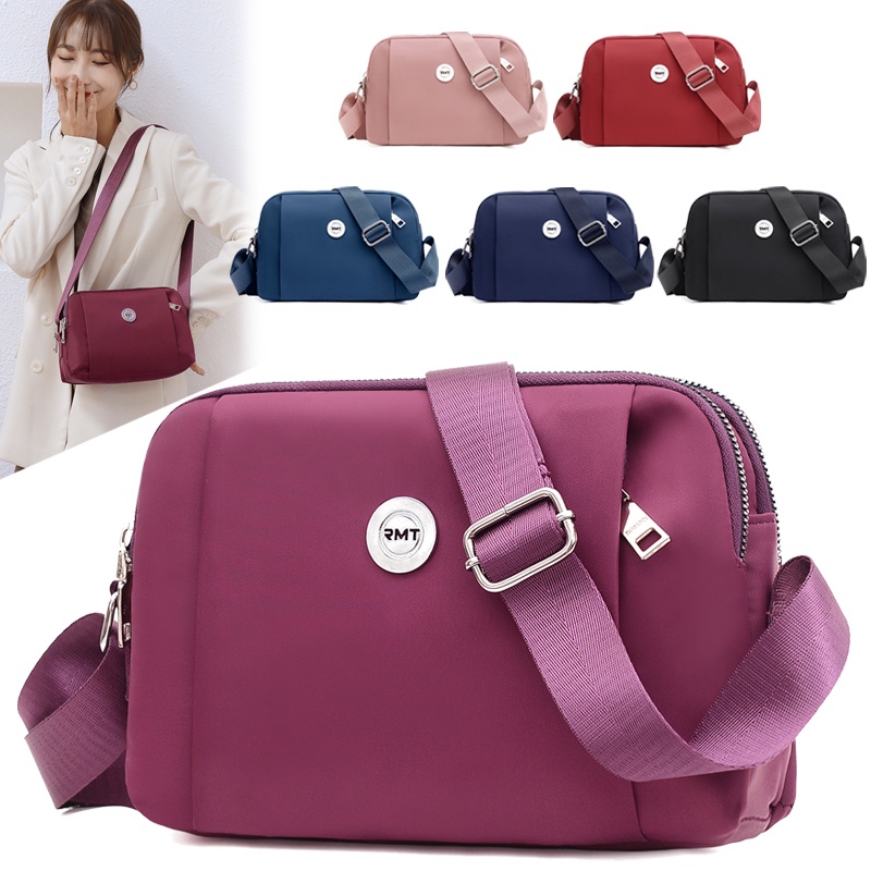 Túi Đeo Chéo Vải Oxford Ni Lông Cỡ Nhỏ Phong Cách Mới Cho Nữ