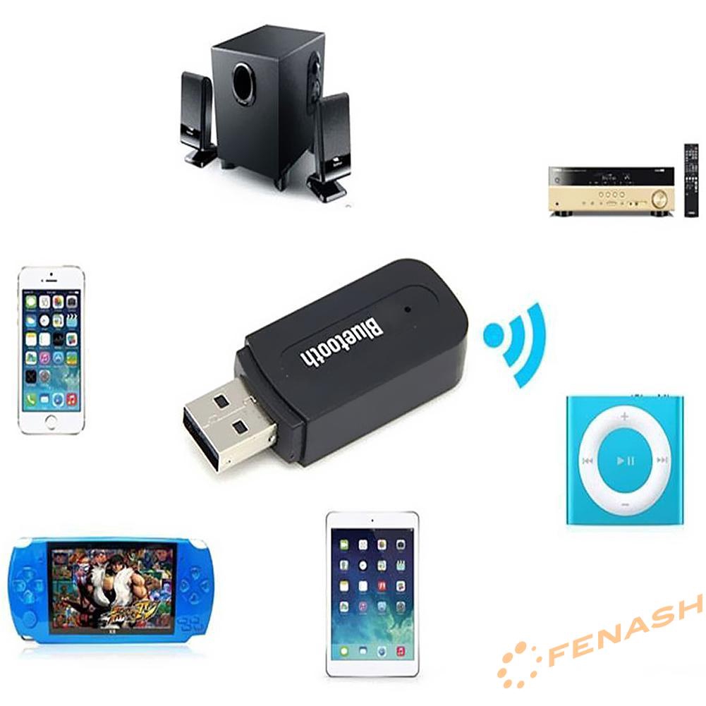 Usb Thu Phát Tín Hiệu Âm Thanh Bluetooth Không Dây Jack 3.5mm