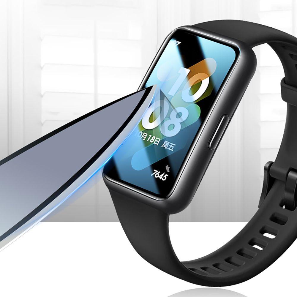 MYRONGVN Set 2 Miếng Dán Viền Cong 3D Mềm Mại Bảo Vệ Màn Hình Đồng Hồ Thông Minh Huawei Band 7