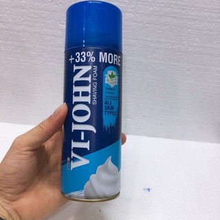 Kem cạo râu chai to 400gam - bọt râu trà xanh