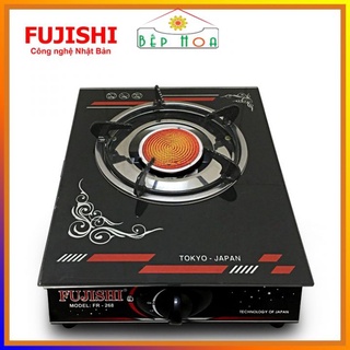 Bếp gas đơn hồng ngoại fujishi fr-268-ihn xài bình gas lớn, bảo hành 12 tháng - shop bếp hoa