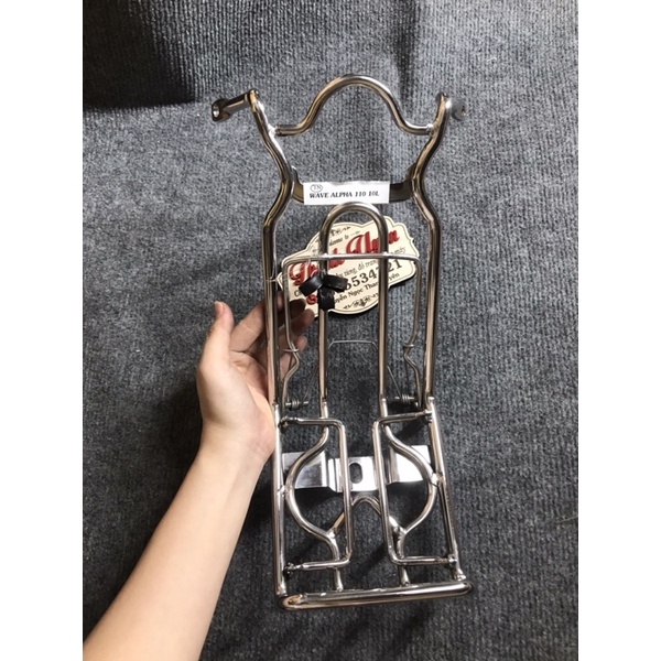 Baga giữa wave anpha đời 2017 10li inox 304 đẹp như hình