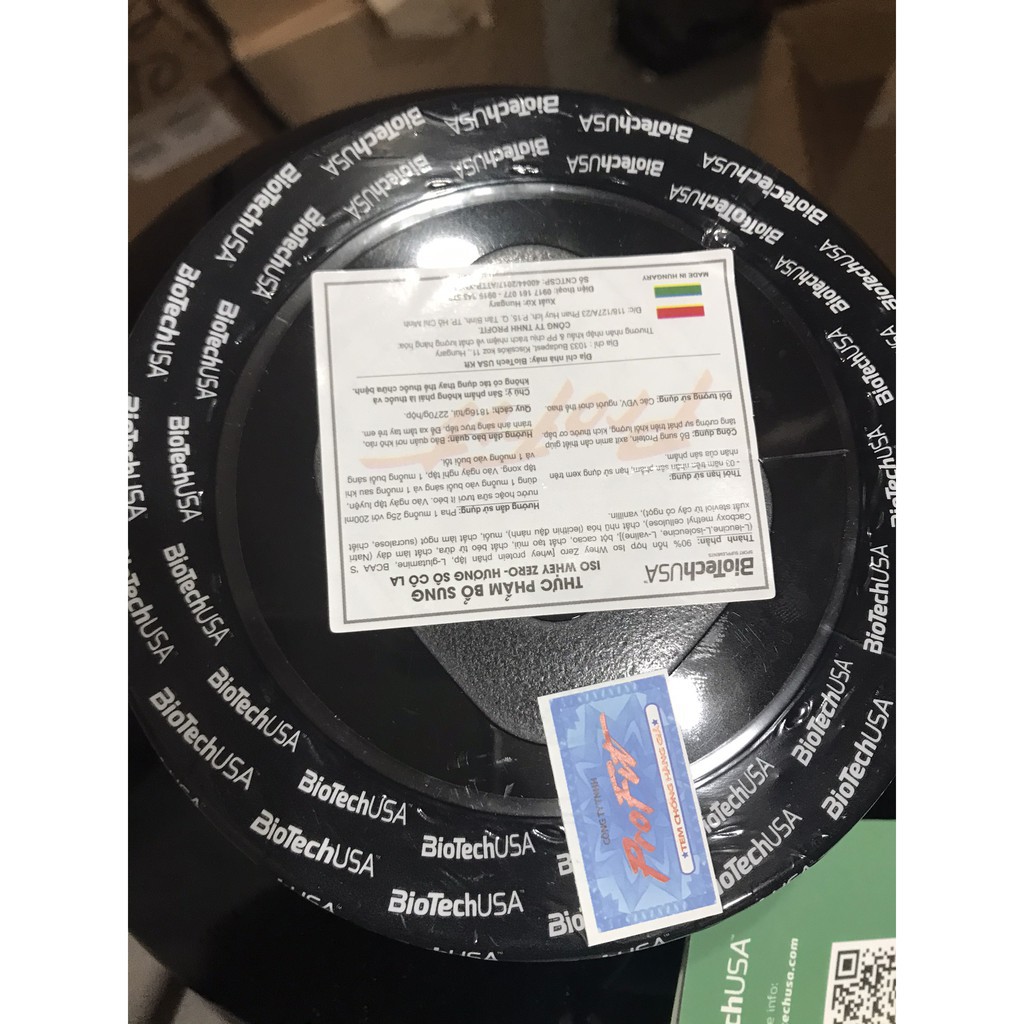 Sữa Dinh Dương Tăng Cơ Nuôi Cơ Phục Hồi Cơ Bắp Whey Isolate Protein BioTech ISO WHEY ZERO 5lbs  90 Lần Dùng