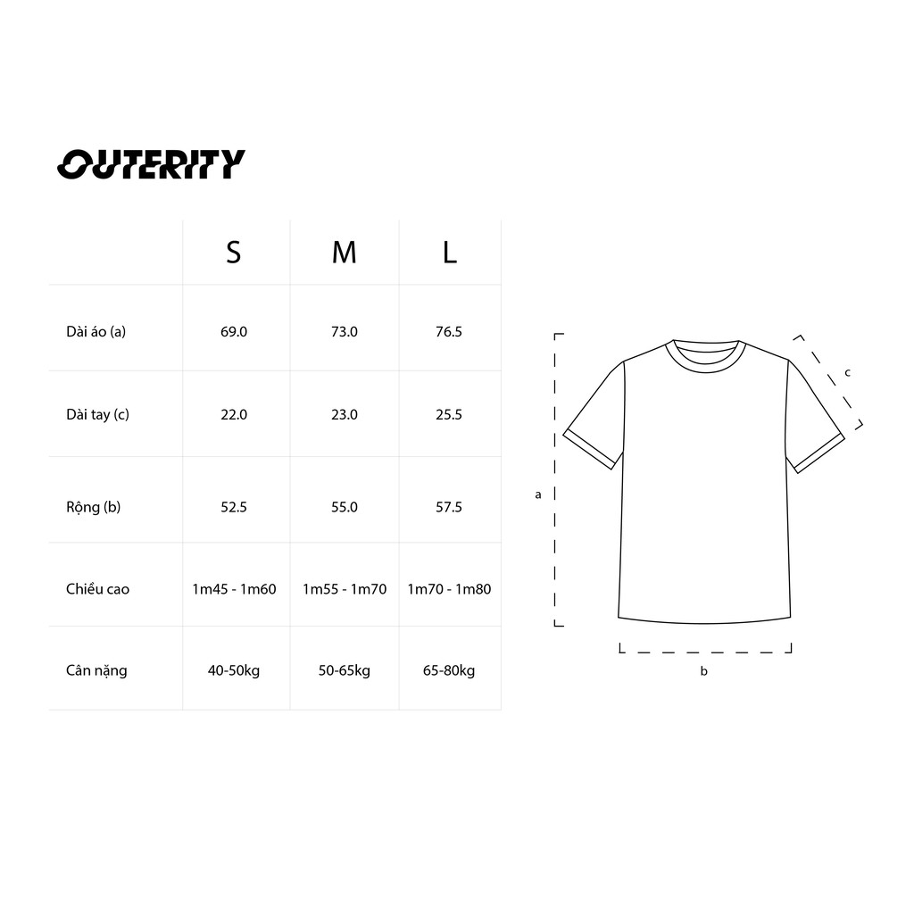 Áo Color Picker Tee Black OUTERITY ORP102