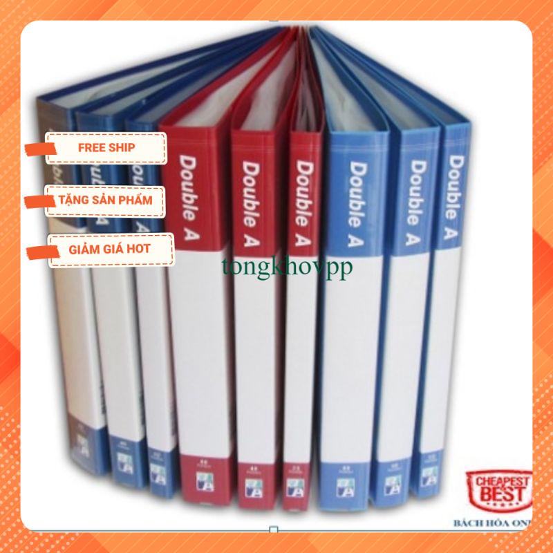 File 40 lá Double A màu xanh dương