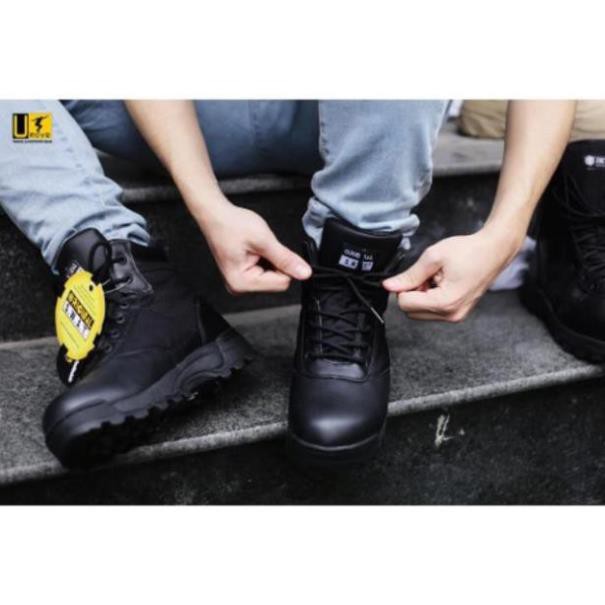 [Sale 3/3] (Sẵn hàng) Giày Swat cao cổ màu đen đi phượt - giày chiến thuật cao cổ Sale 11 < `