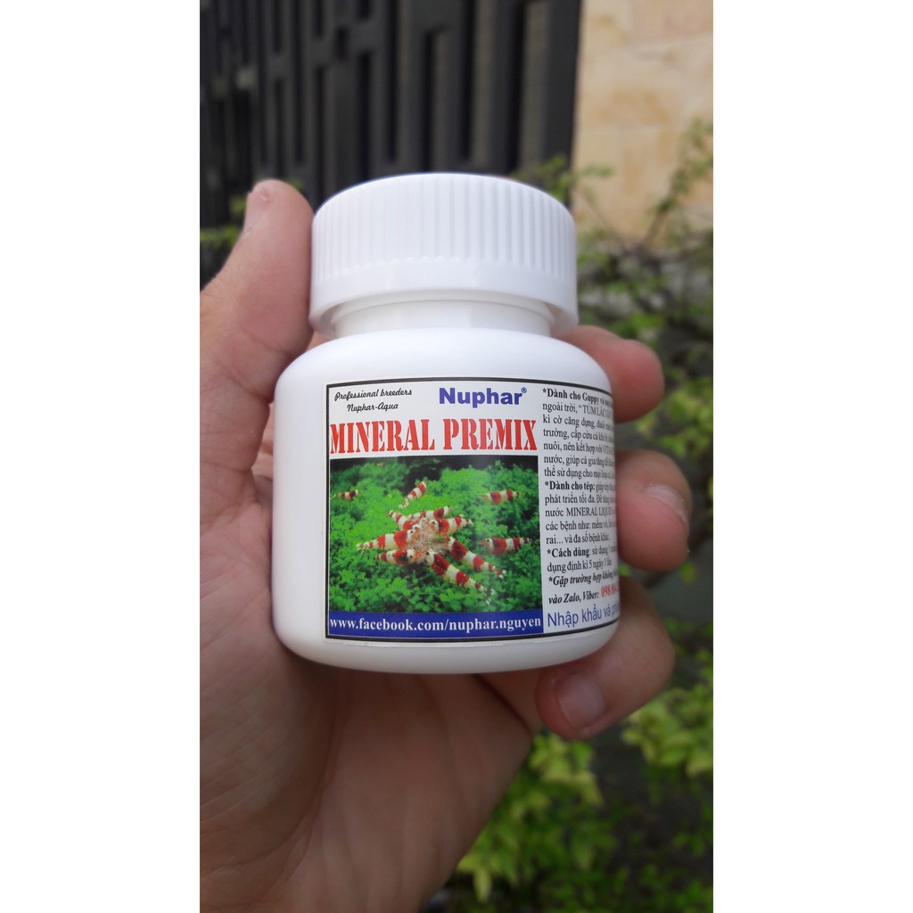Mineral Premix - Sản phẩm cung cấp khoáng cho nước