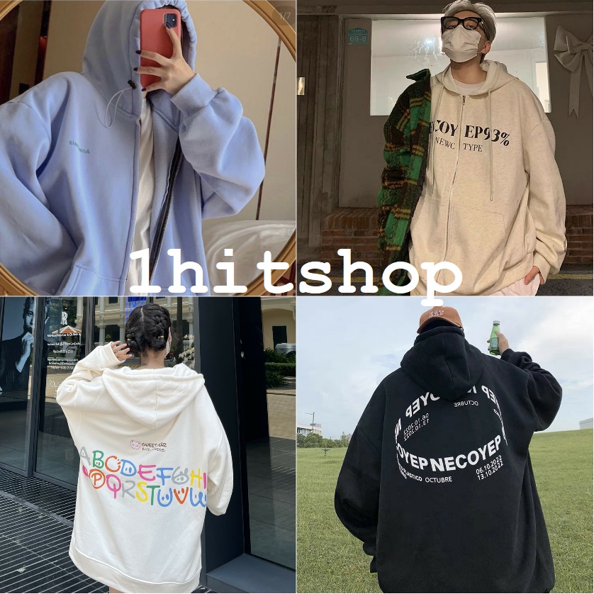 Áo KHOÁC Hoodie AN BIỂN NHẠT ANESTHESIA và Ulzzang Unisex  1hitshop