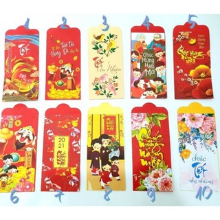Lì Xì Tết 2021 - Combo 10 chiếc