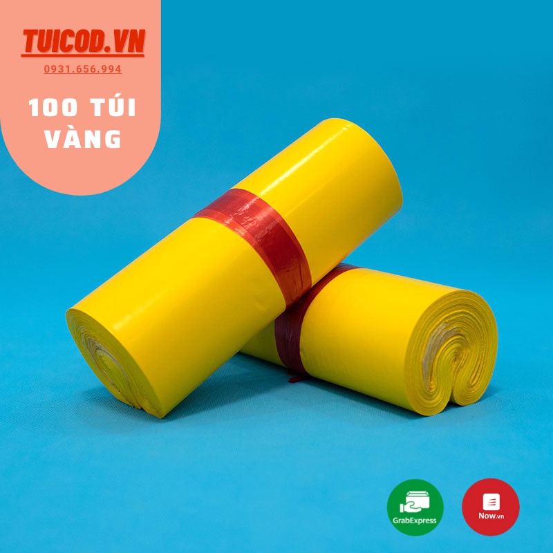 Tuiniemphong 100 Túi Đóng Hàng 25x35 cm, Túi Niêm Phong Tự Dính Cao Cấp size 25x35 cm