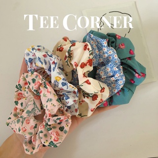 Dây buộc tóc Scrunchie Họa tiết dễ thương