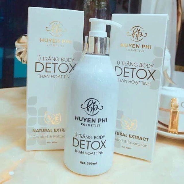 Ủ trắng body detox than hoạt tính Huyền Phi | BigBuy360 - bigbuy360.vn
