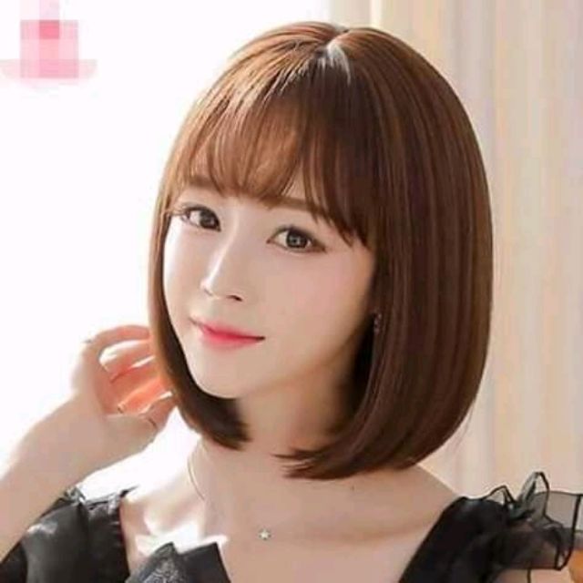 [TẶNG KÈM LƯỚI LƯỢC] Cả đầu tóc giả vic cụp D3030