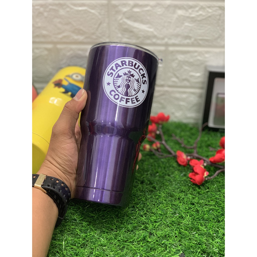 Ly giữ nhiệt Thái lan starbuck 900ml (kèm túi kèm ống hút) (màu ngẫu nhiên) | WebRaoVat - webraovat.net.vn