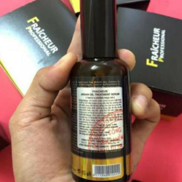 TINH DẦU DƯỠNG BÓNG PHỤC HỒI TÓC FRAICHEUR ARGAN OIL TREATMENT