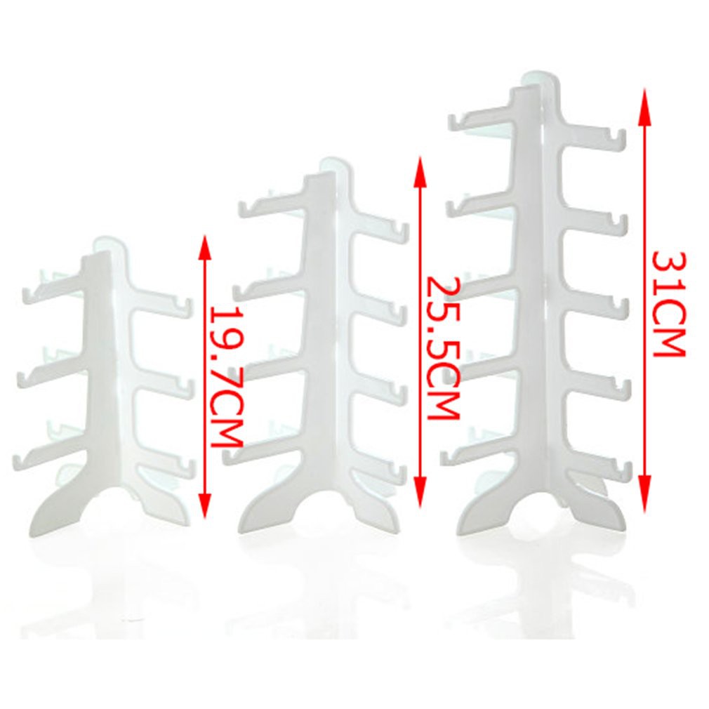 Giá PVC kích thước 5 tầng dùng trưng bày mắt kính /Giá trưng bày kính mát/Kệ nhựa trưng bày mắt kính