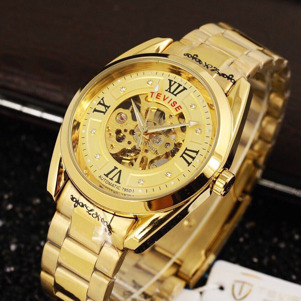 Đồng hồ cơ nam Tevise máy cơ lộ máy giá sinh viên với các chi tiết cực đẹp mắt [ Đồng Hồ Cơ ] | BigBuy360 - bigbuy360.vn