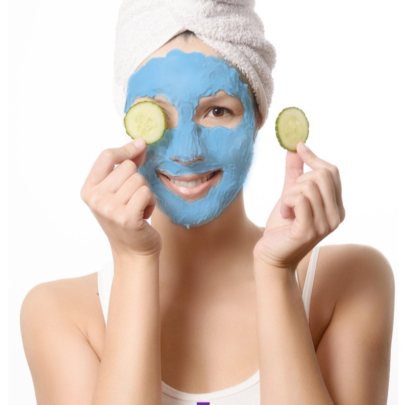 Bột Mặt Nạ Dẻo Collagen Hoa Lavender (hoa oải hương) Obaxua, Kiểm Soát dầu, Thu nhỏ chân lông