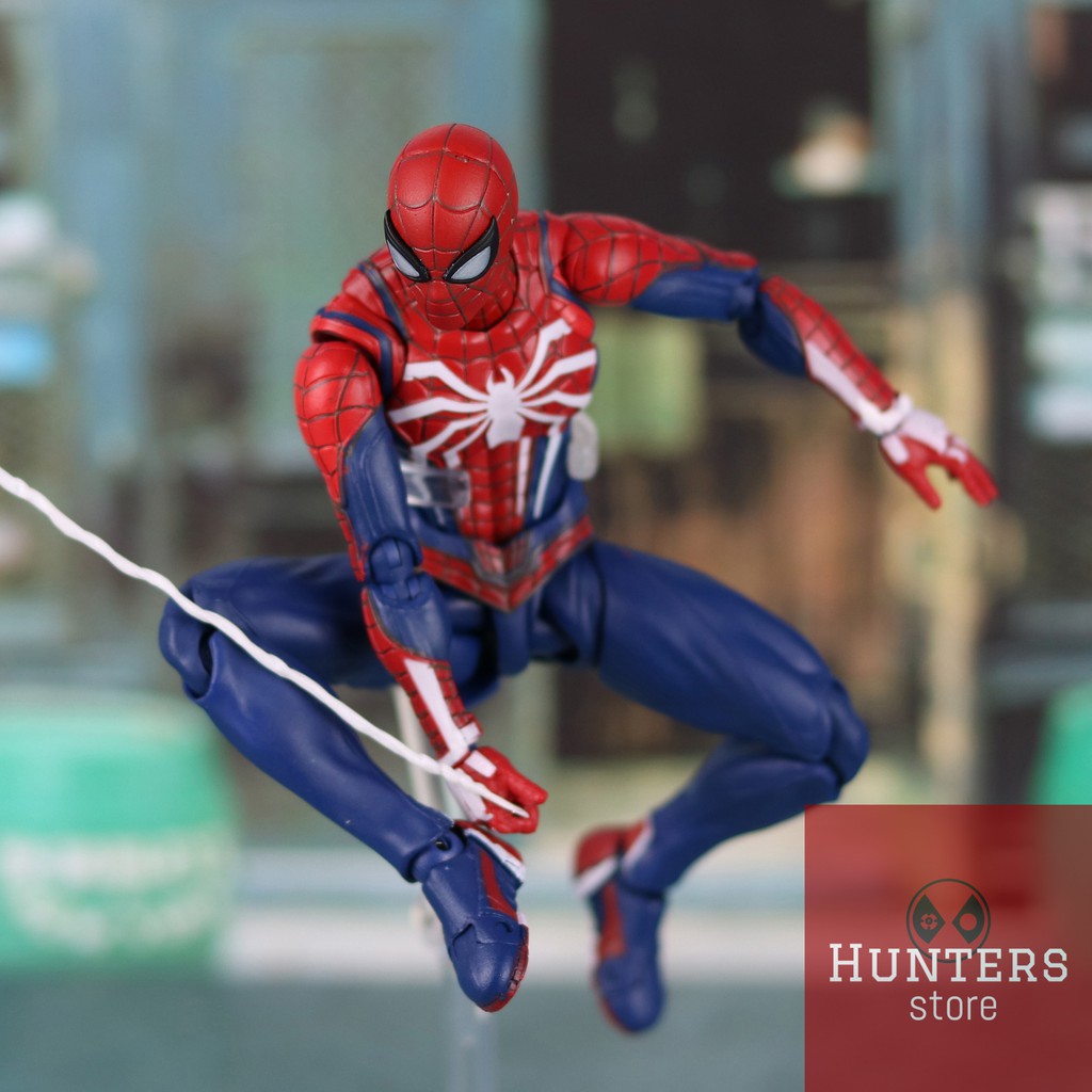 Mô hình Spider Man Ps4 Shf Marvel