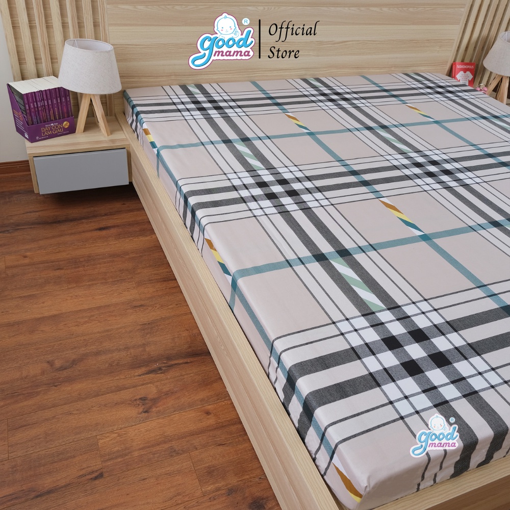 [Mã LTBAUAB6 giảm 7% đơn 99K] Ga Chống Thấm Cao Cấp Goodmama, Drap Trải Giường Cotton An Toàn Cho Bé bảo hành 6 tháng