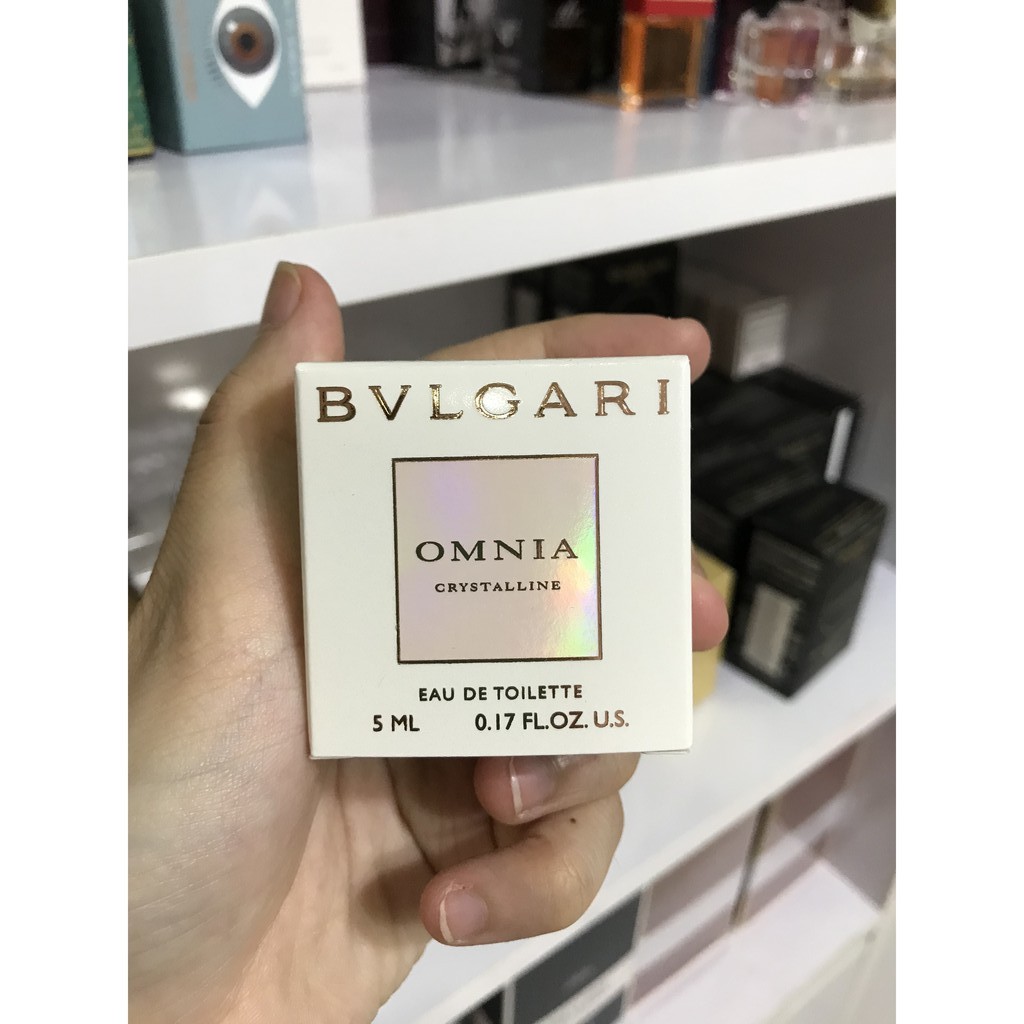 Nước hoa mini ❣️FREESHIP❣️ Nước hoa Bvlgari Omnia Crystalline Eau de Toilette 5ml