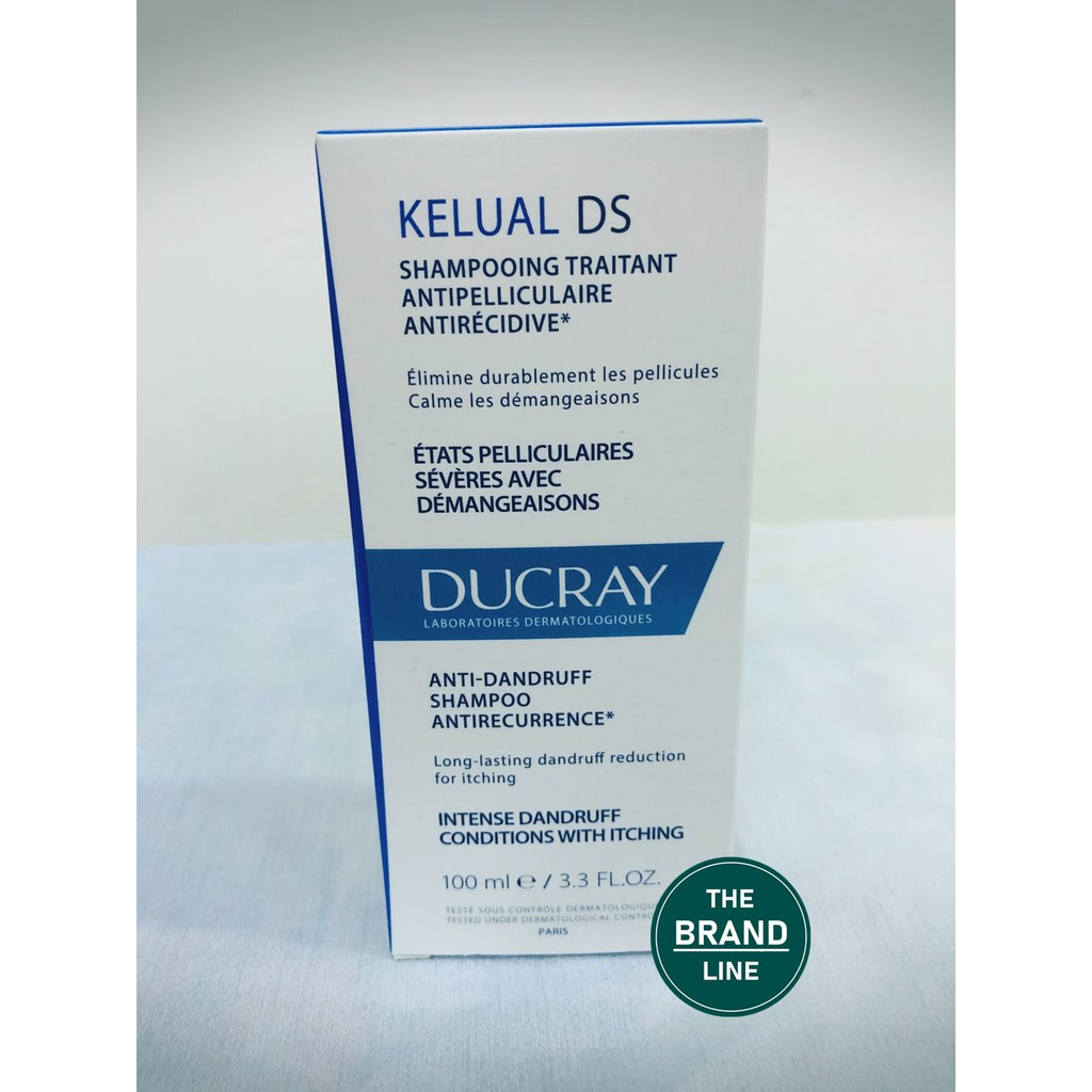 DUCRAY KELUAL DS Shampoo/ Dầu gội cho gàu nặng, hỗ trợ ngừa tái phát (100 ml)