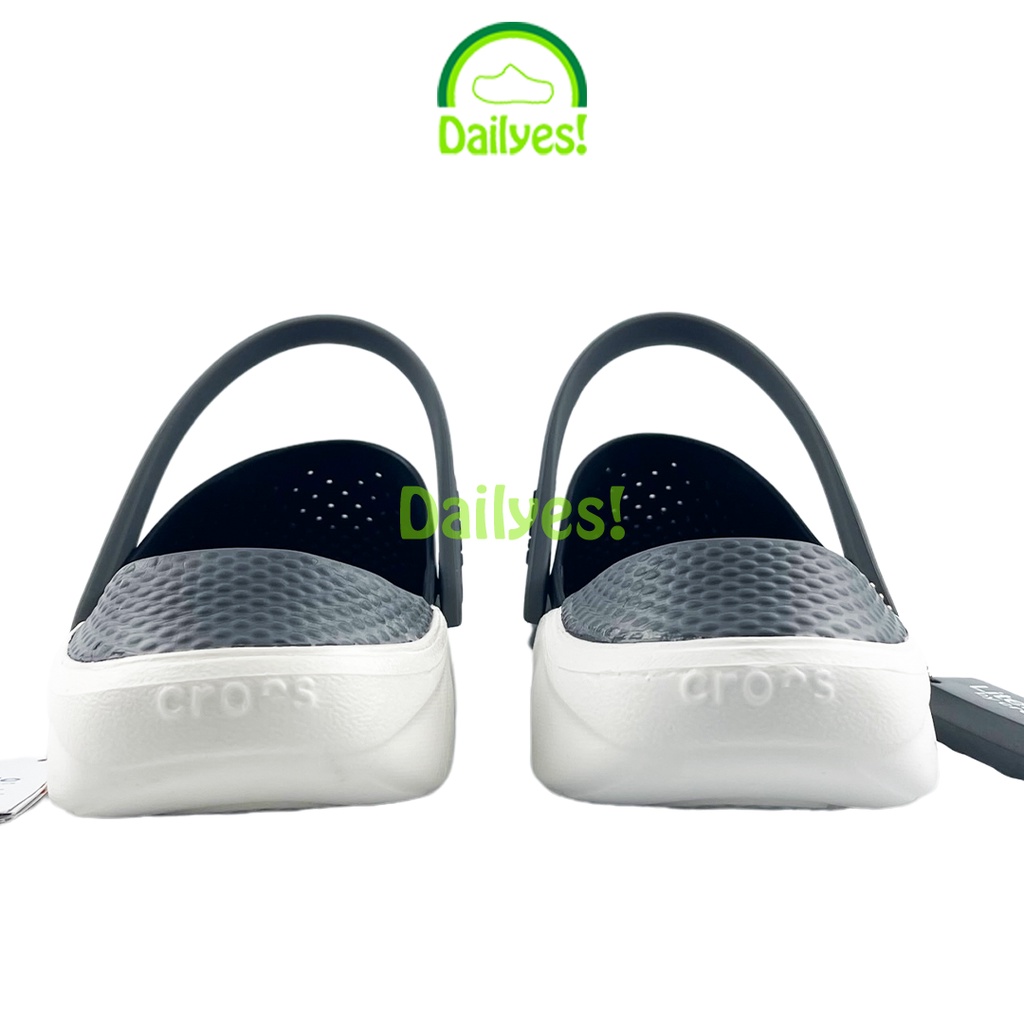 Sục Cross Literide Nam Nữ Màu Đen Đế Xám siêu êm, hàng xịn, full tag, hỗ trợ đổi trả - Cross Literide Dailyes