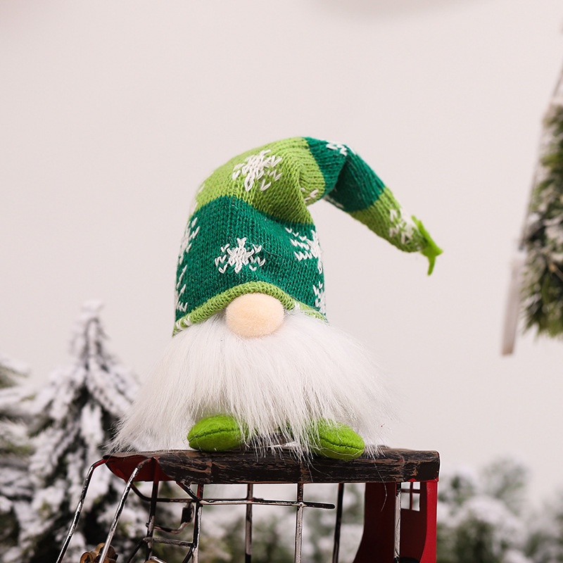 Trang Trí Cửa Sổ Có Đèn Chiếu Sáng Ông Già Noel Búp Bê Rudolph Vô Diện Búp Bê Sáng Đồ Trang Trí Bán